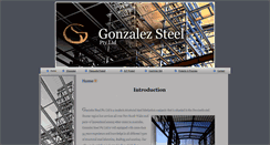 Desktop Screenshot of gonzalezsteel.com